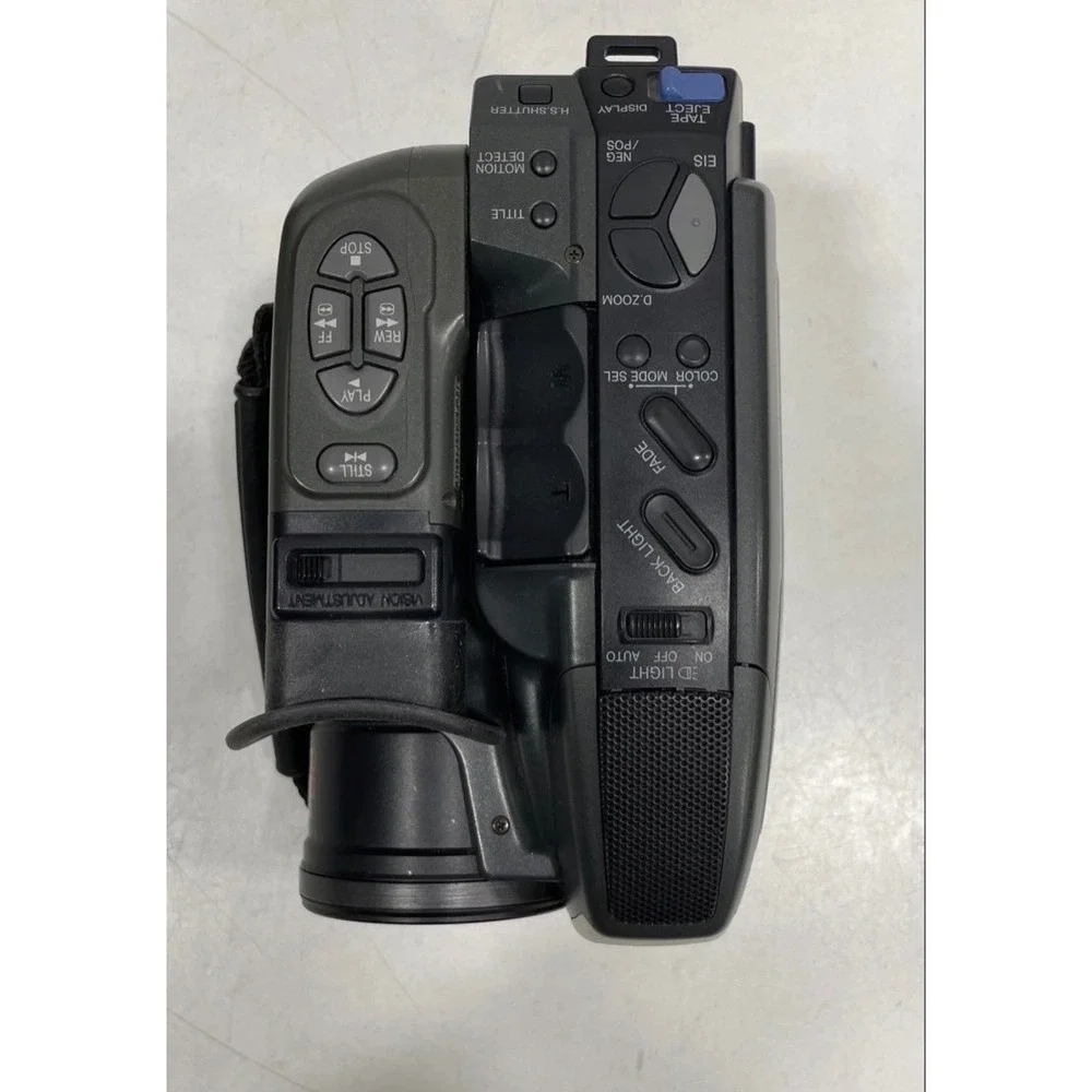 Panasonic Palmcorder IQ PV-D406 VHS-C Camcorder 22x Digital Zoom EIS‎ Bundle Bag